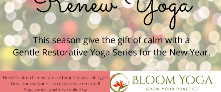 New Year’s Renew Yoga Series